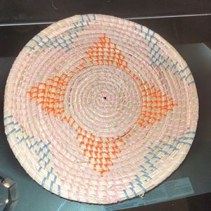 Woven wall basket/ charger